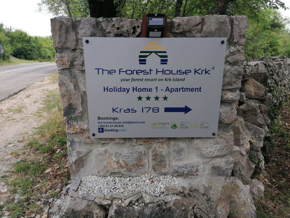 The Forest House Krk 1 Kras Eksteriør bilde